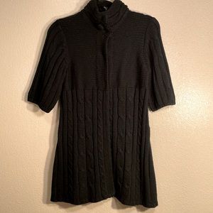 NWT JJ Always Black Flattering Duster Sweater Sz Large 🖤